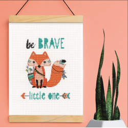 (Discontinued) Be Brave Banner D72-75663