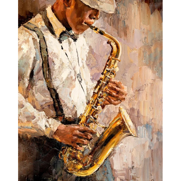 The saxophone player 40*50 WD3033
