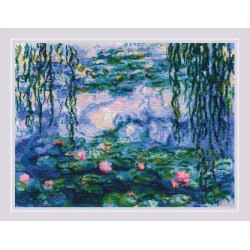 Водяные лилии - по картине К. Моне SR2034