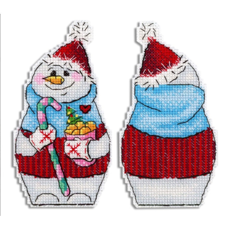 Снеговик со сладостями SR-845