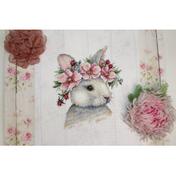 Rabbit in flowers SNV-785