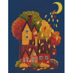 Cross stitch kit "Magic leaf fall" S1479