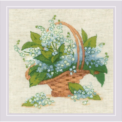 Forest Lily of the Valley  25x25 SR2069