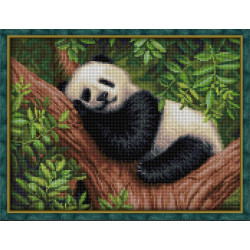 Schläfriger Panda 40*30 cm AM1826