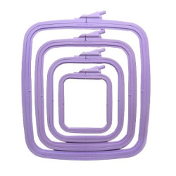 Nurge Square (Rectangular) Plastic Hoops 9.5*11 cm 170-11