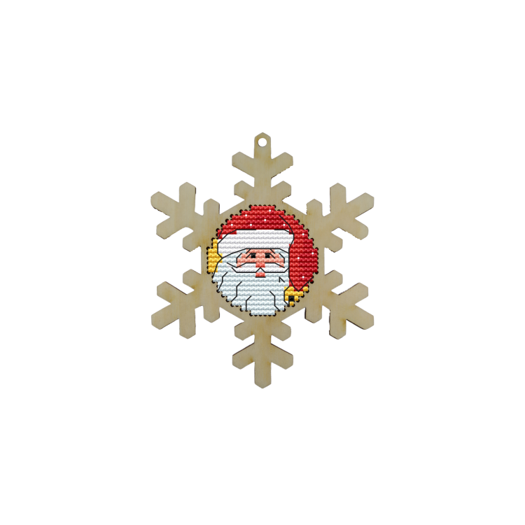 Schneeflocke. Weihnachtsmann KF022/10-1
