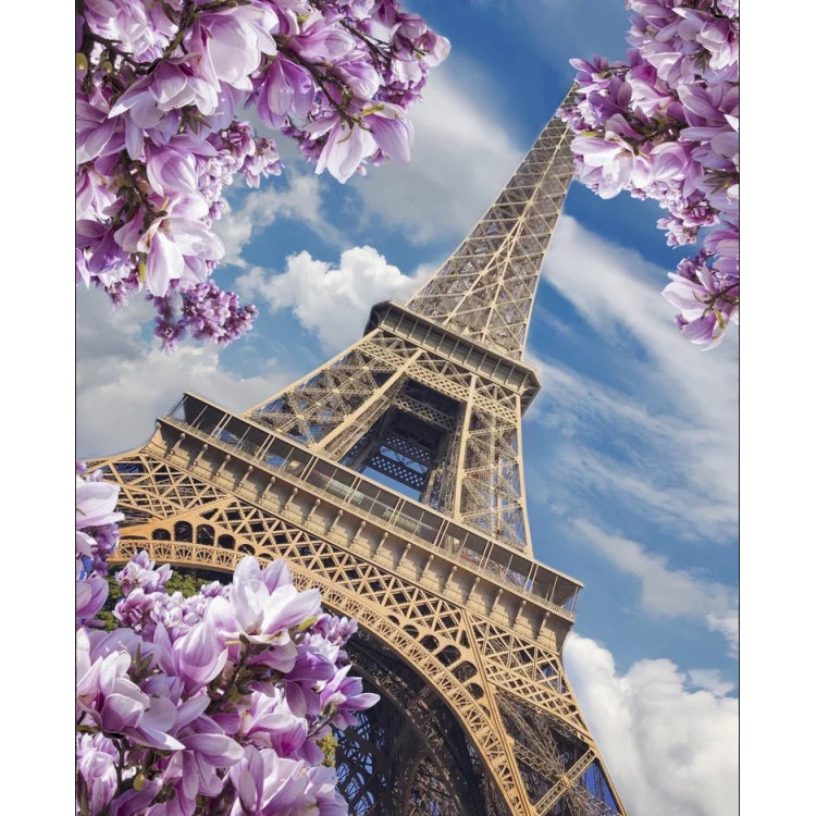 Diamond painting with subframe "Eiffel Tower" 40*50 cm DP044