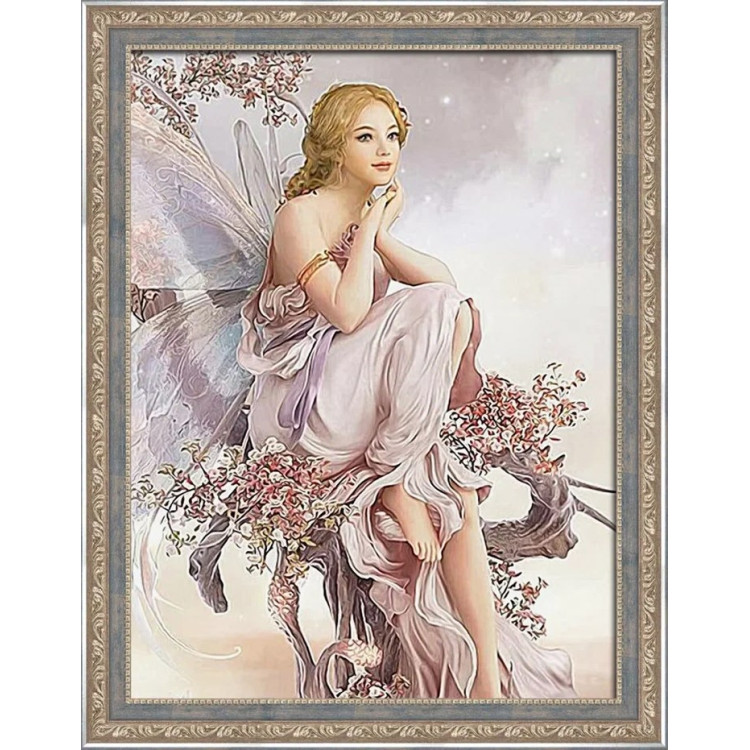 Diamond painting kit "Gentle Fairy" 30*40 cm AM4020