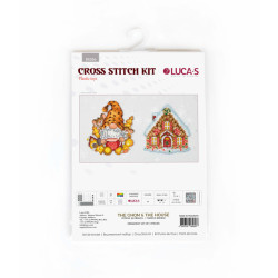 Toys Cross Stitch Kit The Gnom & The House SJK036
