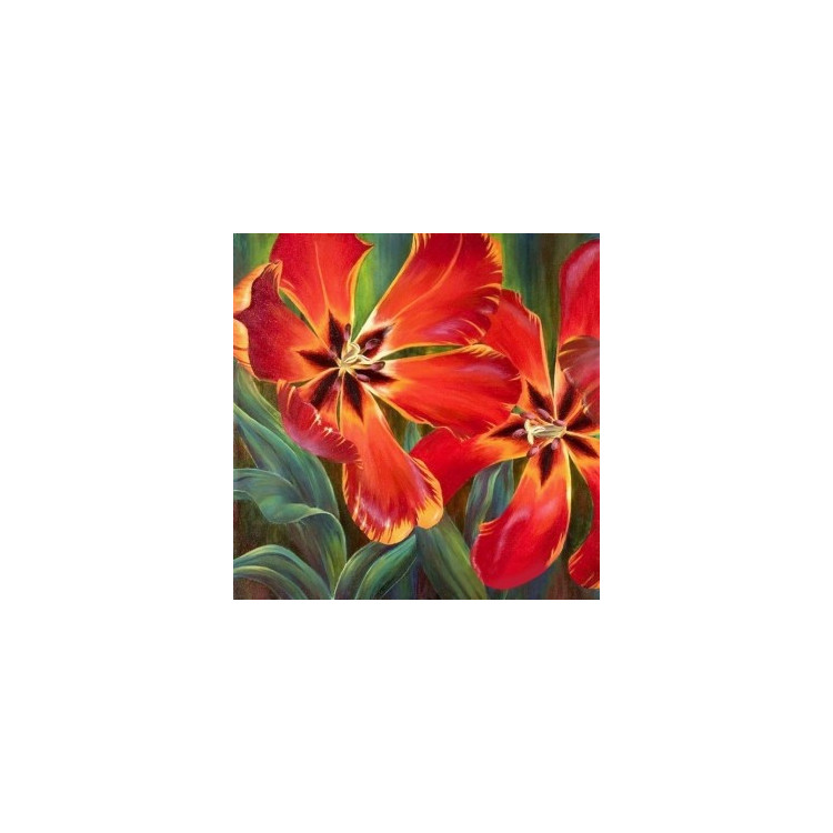 (Discontinued) Diamond painting kit Tulips AZ-1128
