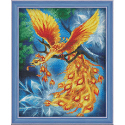 Набор для алмазной живописи Жар-птица 40*50 см AM1554