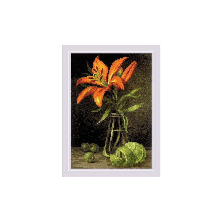 Cross stitch kit Lily and Lime 15x21 SR2097