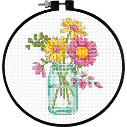 Cross stitch kit Summer Flowers D72-74550
