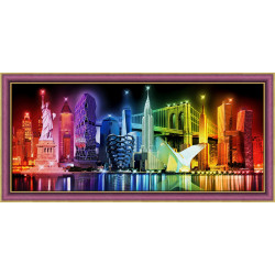 Farben von New York 70x30 cm AZ-1770