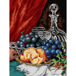 Tapestry canvas after Eloise Harriet Stannard - Christmas Table 30x40 SA3417