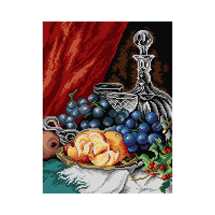 Gobeleno drobė pagal Eloise Harriet Stannard – Kalėdų stalas 30x40 SA3417