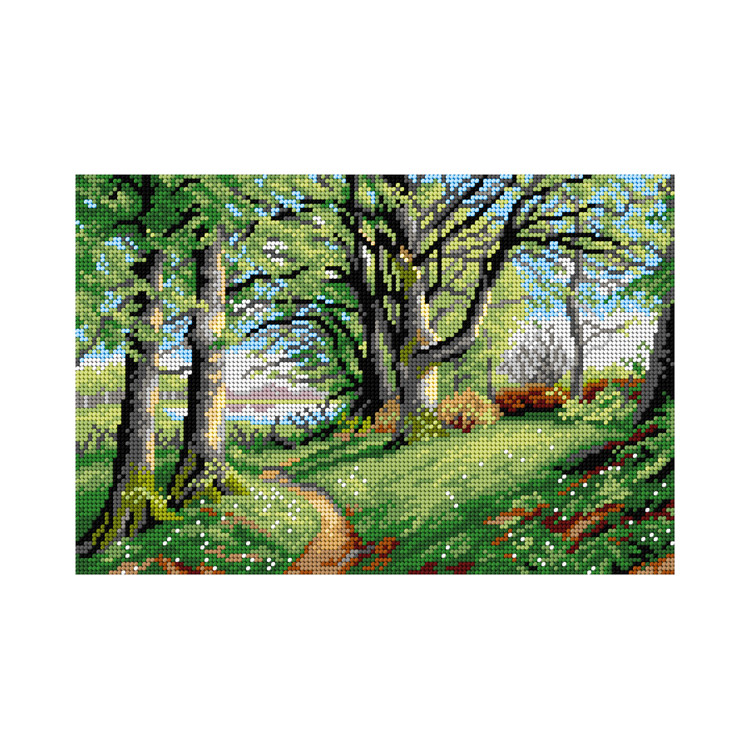 Tapestry canvas after Peder Mork Monsted - Spring Day 30x40 SA3452