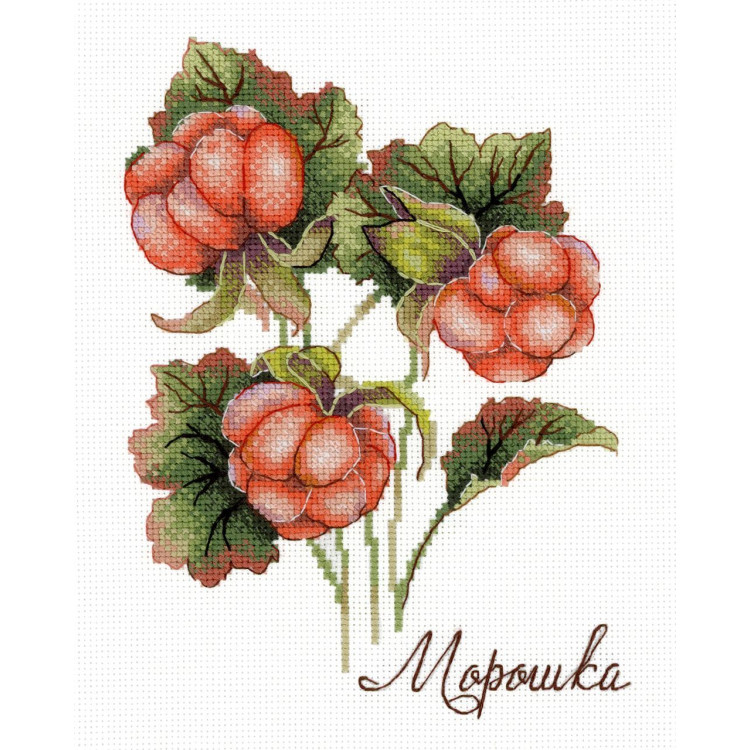 Cross stitch kit "Gifts of nature. Cloudberry" SNV-815