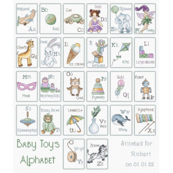 Baby Toys Alphabet  38x33cm SLETIL8063