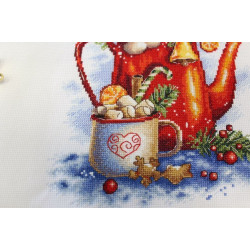 Cross stitch kit "Festive tea party" SNV-844