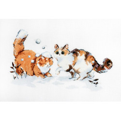 Winter Kitties 21x13 cm SLETIL8813