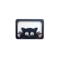 Nadeletui aus Holz „Katze“ KF056/28