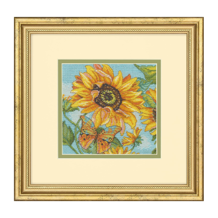 Kreuzstichset „Gold Petite Sunflower Garden“ D70-65228