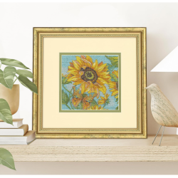 Kreuzstichset „Gold Petite Sunflower Garden“ D70-65228