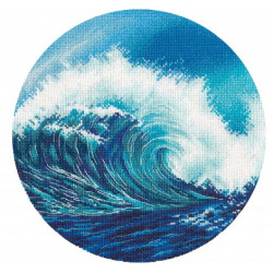 Cross stitch kit "Sea wave" S1558