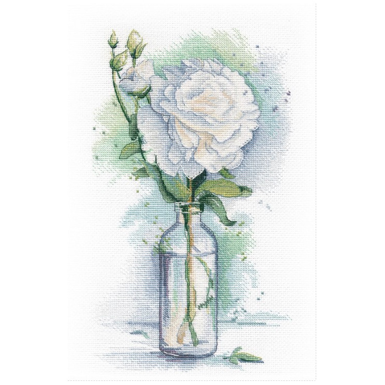 Cross stitch kit "Gentle peony" S1565