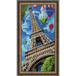 Dangus virš Paryžiaus 30x60 cm AZ-1708
