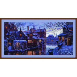Cross-stitch kit "The Venice of the North" 57,5x28 SK211