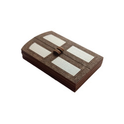 Nadeletui aus Holz „Weiße Tür“ KF056/61