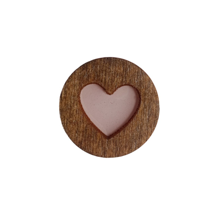 Magnetic needle holder. Heart. KF059/107