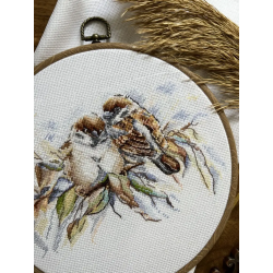 Cross-stitch kit "Sparrows" SANV-41