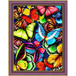 Яркие бабочки 30х40 см AZ-1725