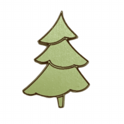 Magnetischer Nadelhalter „Lichter Weihnachtsbaum“ KF059/53