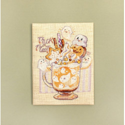 Counted Cross Stitch Kit "Trick or Treat" 13x17cm SLETIL8810