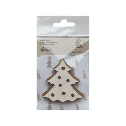 Nadeletui aus Holz „Keks-Weihnachtsbaum“ KF056/79