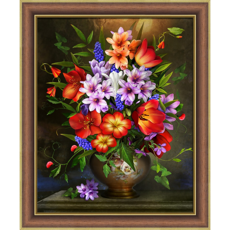 Blumensortiment 40x50 cm AZ-1733