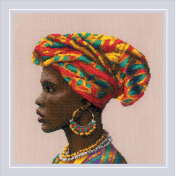 Kreuzstichset „Amazing Women. Africa“ 30x30 SR2164
