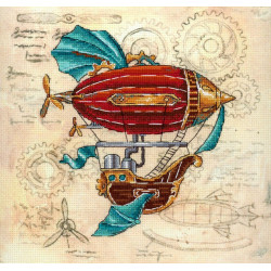 Cross stitch kit "Fantastic airship" SRK-854