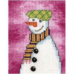 Набор для вышивания крестом "Веселая зима" С249
