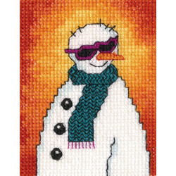 Cross-Stitch Kit "Merry winter" C255