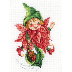 Cross-stitch kit "Christmas elf" C271