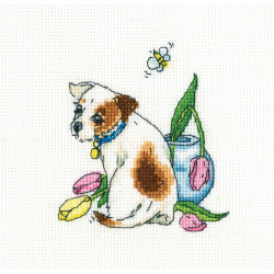 Cross-stitch kit "After all, she flew away" C299