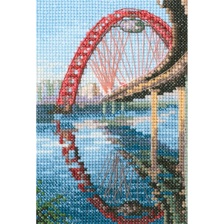 Cross-stitch kit "Picturesque bridge" C310