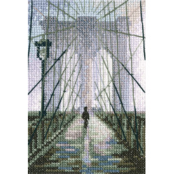 Набор для вышивания крестом "Бруклинский мост" С312