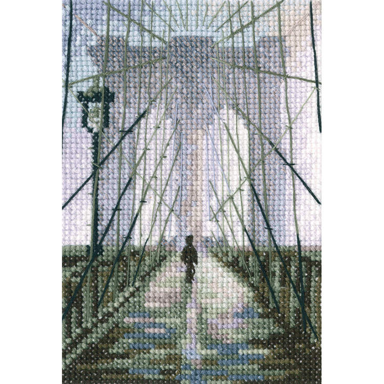 Набор для вышивания крестом "Бруклинский мост" С312