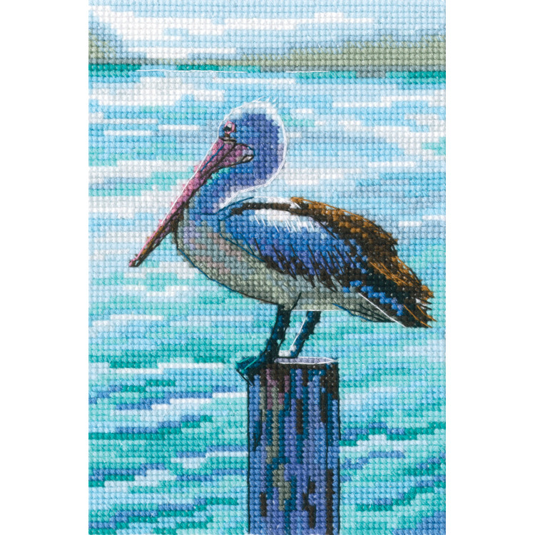Cross-stitch kit "With the flavour of salt, wind and sun" C336